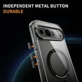 thumbnail image 4 of Decase Magnetic Case for Google Pixel 9 Pro XL,Compatible with Mag-safe,Military-Grade Protection,Stylish Non-Yellowing Shockproof Case for Google Pixel 9 Pro XL with Screen Protector,Black, 4 of 8