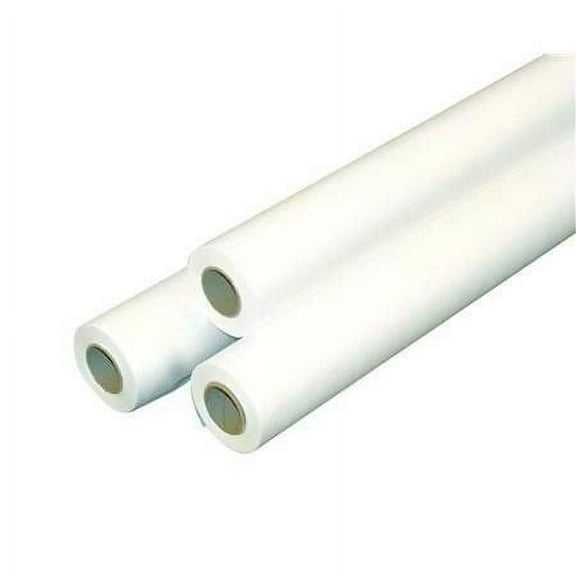 Exam Table Paper Rolls by ScripHessco - Chiropractor and Medical Table Paper - White, Crepe Finish - Strong,Absorbent Paper Protects Table, Provides Comfort - 12 Rolls, 18 Inches Wide x 125 Feet Long