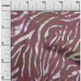 thumbnail image 2 of oneOone Polyester Spandex Wine Fabric Tropical Monstera Leaves Sewing Fabric By The Yard Printed Diy Clothing Sewing Supplies 56 Inch Wide, 2 of 4