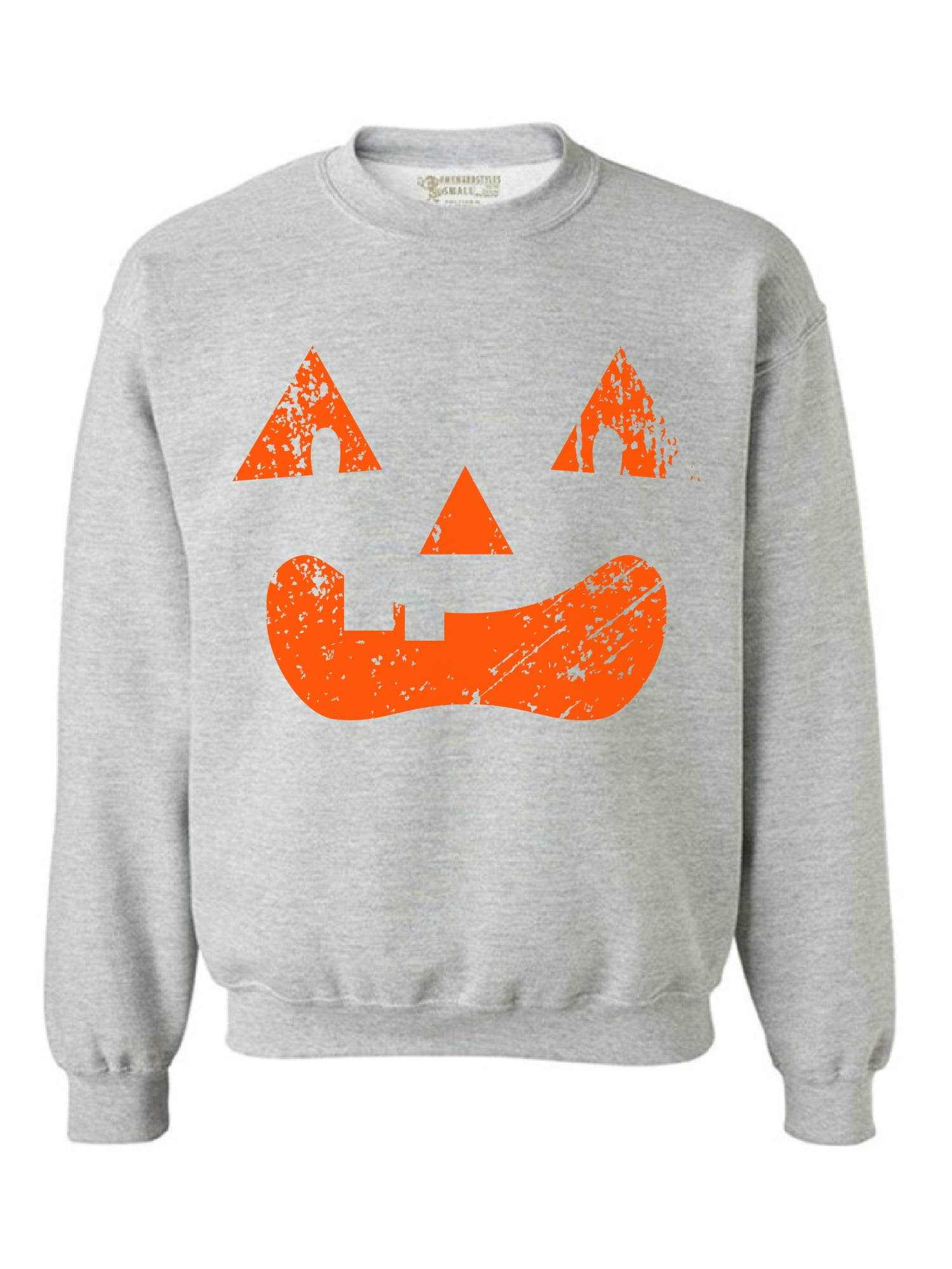 Awkward Styles Jack-O'-Lantern Pumpkin Sweatshirt Halloween Sweater for Men and Women Day of The Dead Outfit Holiday Gifts Dia de Los Muertos Sweater
