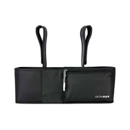Skip Hop Ultimate Stroller Organizer with Adjustable Straps for Adults, Black