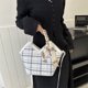 thumbnail image 2 of Bolso con asa superior para mujer, bolso de hombro, bolso de mano, bolso cruzado con cremallera (blanco), 2 of 8