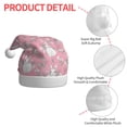 thumbnail image 6 of Cauagu Rabbit And Flower for Adult Christmas Hat,1-Pack Xmas Holiday Hat Santa Hat for Women & Men Festive Headwear Accessories Fit for Christmas/New Year/Party, 6 of 6