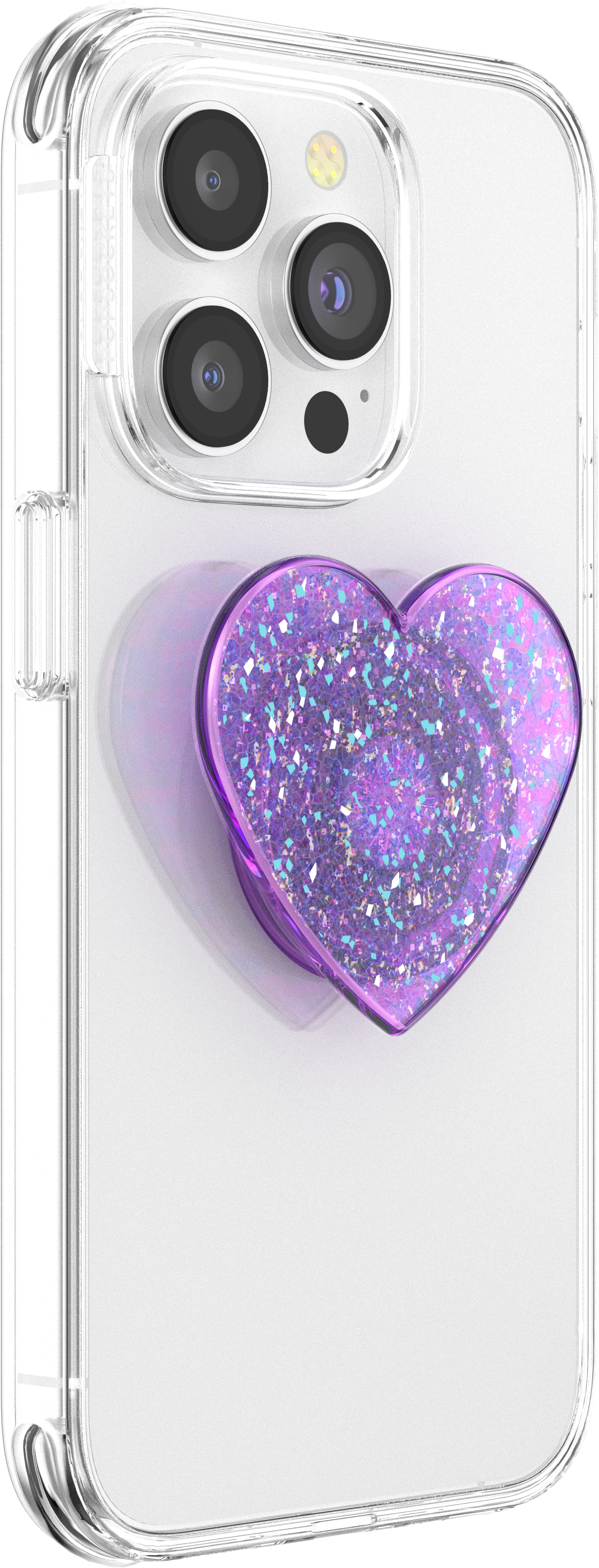 PopSockets Iridescent Confetti Dreamy Heart Phone Grip photo 4