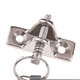 thumbnail image 3 of De cubierta Del Bimini Del Acero Inoxidable 316 Con Un Perno Y Una Cuerda De Seguridad DYNWAVEMX Bisagra giratoria de la cubierta del barco, 3 of 6