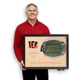 thumbnail image 4 of YouTheFan NFL Cincinnati Bengals 25-layer Stadiumview Wall Art, 4 of 5