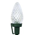 thumbnail image 1 of Vickerman Vickerman 25 Pure White C7 LED Light on Green Wire 16' Christmas Light Strand -X8GC729CSA, 1 of 1