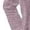 Yellow, variant on Women's Cropped Wide Leg Pants with Button Detail and Pockets in Breathable Cotton Linen Striped Casual Trousers