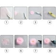 thumbnail image 5 of 50pcs/lot 7x9cm 9x12cm 10x15cm 13x18mm Drawstring Organza Bags Jewelry Packaging Bags Candy Wedding Bags Christmas Gifts Pouches Rose Red 9x12cm, 5 of 6