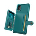 thumbnail image 6 of Allytech Rugged Case for Samsung Galaxy A05 Support Magnetic Car Mount, Premium PU Leather Flip Card Cash Holder Pocket Shockproof Anti-Fall Back Case for Samsung Galaxy A05 - Green, 6 of 7