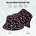 thumbnail image 2 of Fotbe Breast Cancer Awareness Sombrero Tipo Pescador con Estampado – Sombrero de Sol de Algodón de Moda para Playa, Golf, Pesca, 2 of 6