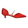 thumbnail image 3 of XY London Womens Laura Pointed Kitten Heel Court Shoes, 3 of 5