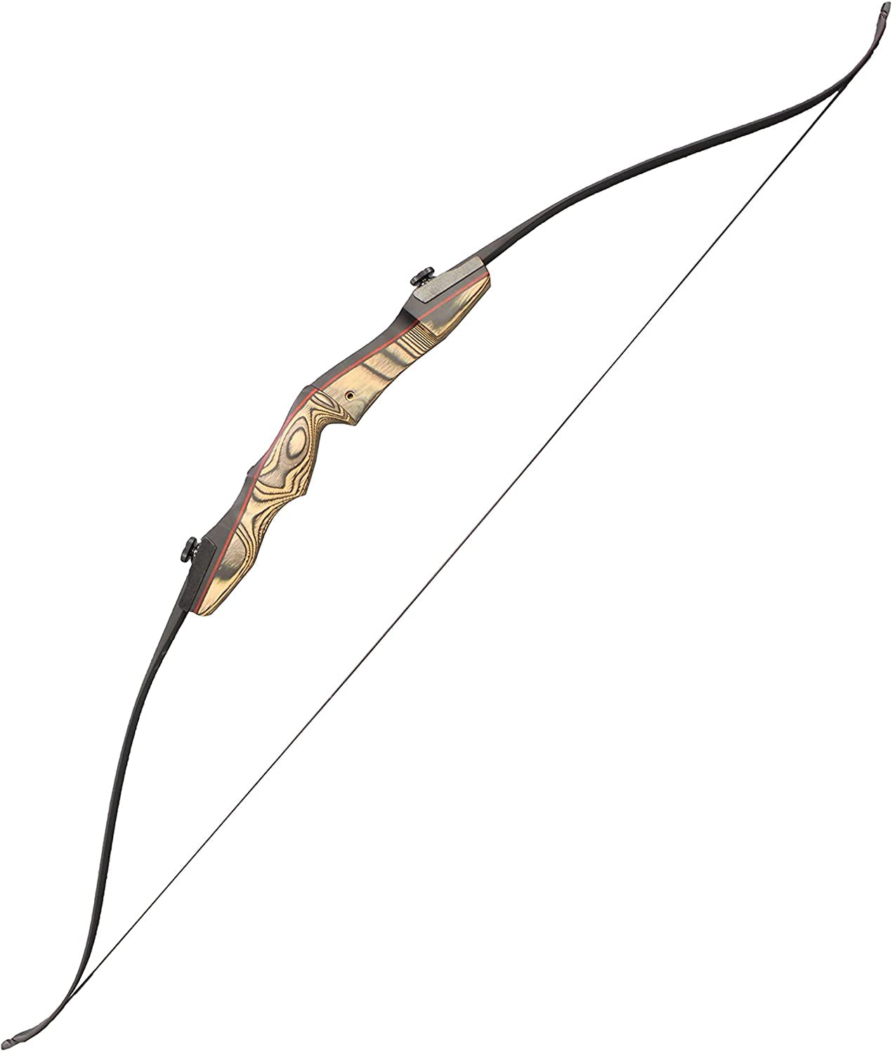 Samick Sage Recurve Takedown Bow Wooden Riser Only includes limb bolts 