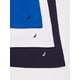 thumbnail image 3 of Polo Nautica para hombre, algodón, cuello redondo, color turco/cobalto/blanco, 3 of 4