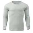 thumbnail image 4 of Gyexs Thermal Underwear for Men - Long Johns for Men Thermal Top, Fleece Lined Long Sleeve Shirts Two Piece Sets, C, Size XXL, 4 of 8