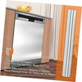 thumbnail image 5 of Hyjoy Silver Brushed Steel Dishwasher Cover Kitchen Appliances Panel Decal Refrigerator Sticker 23.5"X30", 5 of 7