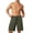 (Casual 85)Army Green, variant on Mens Summer Shorts Casual Breeches Fashion Solid Color Loose Multi Pocket Straight-leg Outdoor Short Pants