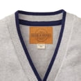 thumbnail image 3 of Hope & Henry Boys' Grey Cardigan Sweater, 3 of 3