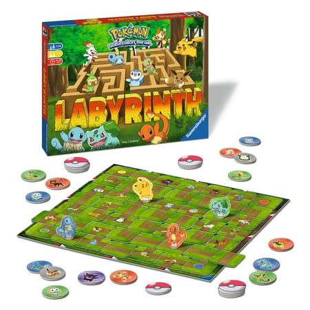 Ravensburger - Pokémon Labyrinth - Family Board Game - Multicolor