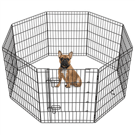 BestPet Large Indoor Outdoor Exercise Dog Playpen 40 Height 8 Panel Metal Dog Pen Walmart