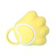 thumbnail image 2 of Cepillo de ducha Fregadora Dispensador de cuero cabelludo Cepillo de baño Masajeador de lavado de cabello de silicona plástica, Amarillo Jumpingount HA005163-01, 2 of 6