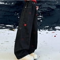 thumbnail image 4 of Cowsor Girls Wide Leg Jeans Baggy High Elastic Waist Denim Pants Cute Y2K Trendy Tween Streetwear, 4 of 7