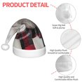 thumbnail image 4 of Honeii Christmas Snowman With Hat Print Hat Santa Claus Hat For Xmas Party, Christmas Caps For Boys Girls Child,Christmas Beanie, 4 of 6