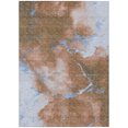thumbnail image 2 of Addison Rugs Chantille Indoor/Outdoor Transitional Abstract Terracotta Machine Washable Rectangle Rug, 5' x 7'6", 2 of 7
