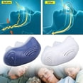 thumbnail image 3 of Dispositivo antirronquidos Ayuda antirronquidos de silicona Dispositivos para la apnea del sueño Congestión nasal eléctrica Apnea del sueño Tapón de ayuda para los ronquidos (blanco), 3 of 5