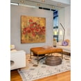 thumbnail image 6 of Marmont Hill "Floral Frenzy Red VI" Painting Print on Canvas, 6 of 7