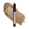 Julep Eyeshadow 101 Crème to Powder Waterproof Eyeshadow Stick, Silver Moonlight Metallic