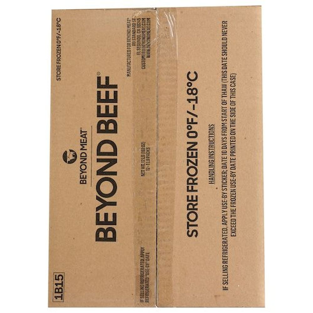 Buy Beyond Meat Beyond Beef Plant Based Ground Beef, 1 Pound 12 per case Online at Lowest