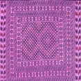 thumbnail image 1 of Ahgly Company Indoor Square Persian Purple Traditional Area Rugs, 4' Square, 1 of 4
