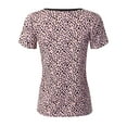 thumbnail image 2 of Doublju Womens Short Sleeve V-Neck T-Shirt (Female Plus Size Available), 2 of 2