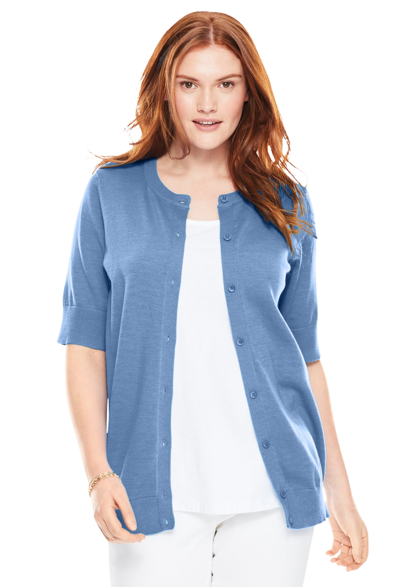elbow sleeve cardigans