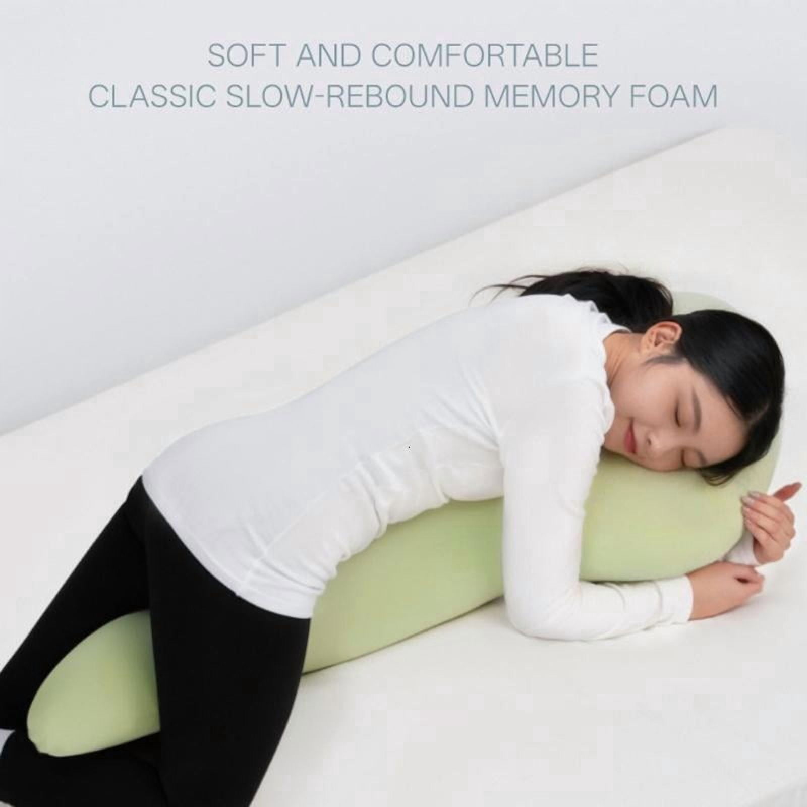 ANXPTIME Long Body Pillow Soft Memory Foam Cores For Bedside Comfort