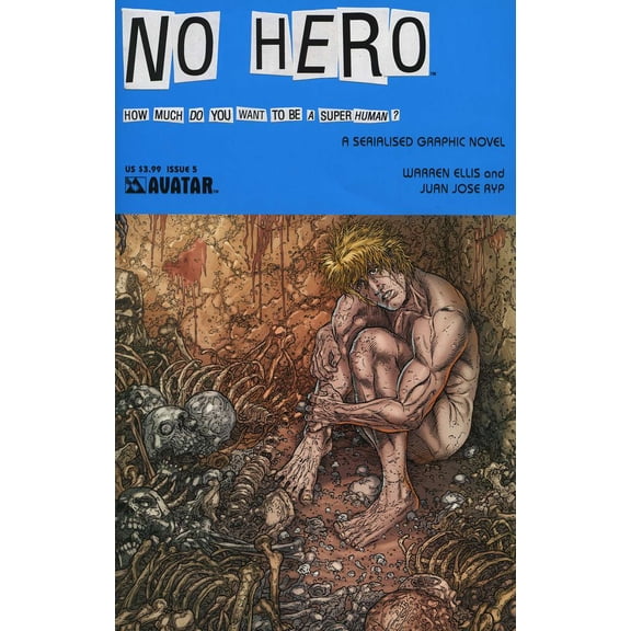 No Hero #5 VF ; Avatar Comic Book