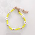 thumbnail image 3 of Bracelet de Perles Réglable Fleur Mode Bracelet Bohème Bracelet Boho pour Fille, 3 of 10