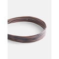 thumbnail image 2 of Scenario Women's Acetate Faux Tortoise Headband, Brown, 2 of 4