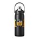 thumbnail image 1 of Botella de agua aislada, botella de agua deportiva, taza, taza de café, tetera, termo para correr, senderismo, viajes al aire libre, hombres y mujeres Negro 1500ML, 1 of 8