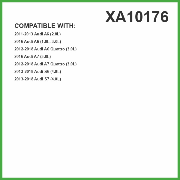 ECOGARD XA10176 Premium Engine Air Filter Fits 2012-2018 Audi A6 Quattro, A7 Quattro, 2013-2018 S6, S7, 2011-2013 A6, 2016 A7