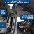thumbnail image 4 of Ruff Liners Extensor de asiento trasero para perros con protección de puerta – Extensor de asiento de fondo duro resistente – Funda impermeable para asiento de coche para perros – Lavable a máquina co, 4 of 5