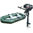thumbnail image 5 of FETCOI Outboard Motor Boat Engine, 3.5HP 2 Stroke Outboard Motor Marine Inflatable Fishing Boat Engine with CDI Water Air Cooling System (3.5HP 2 Stroke 2.5KW 16''), 5 of 10
