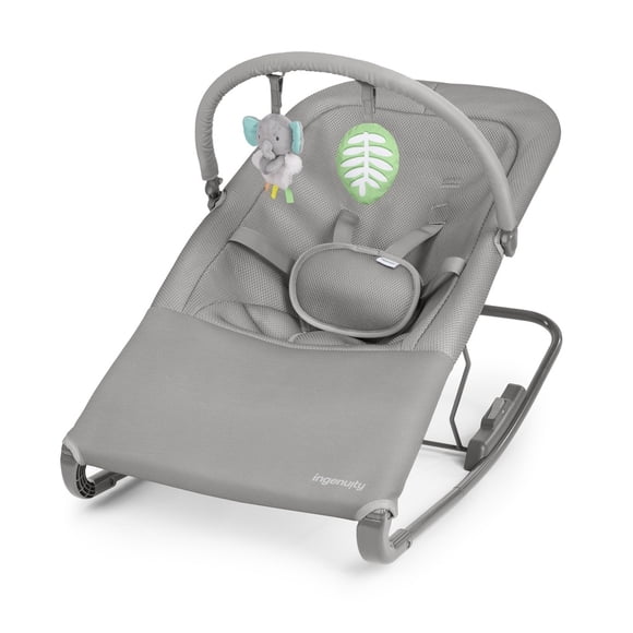 Bouncer Para Bebé Ingenuity Rocker Nestle Mecedora Reclinable Gris