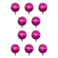 thumbnail image 2 of Matsuzay Globos de cumpleaños, película de aluminio, globo ligero para casa, arreglo de ambiente, accesorios para fotos, accesorio, rosa y rojo Rosa roja 10piezas Matsuzay CBP388610, 2 of 6