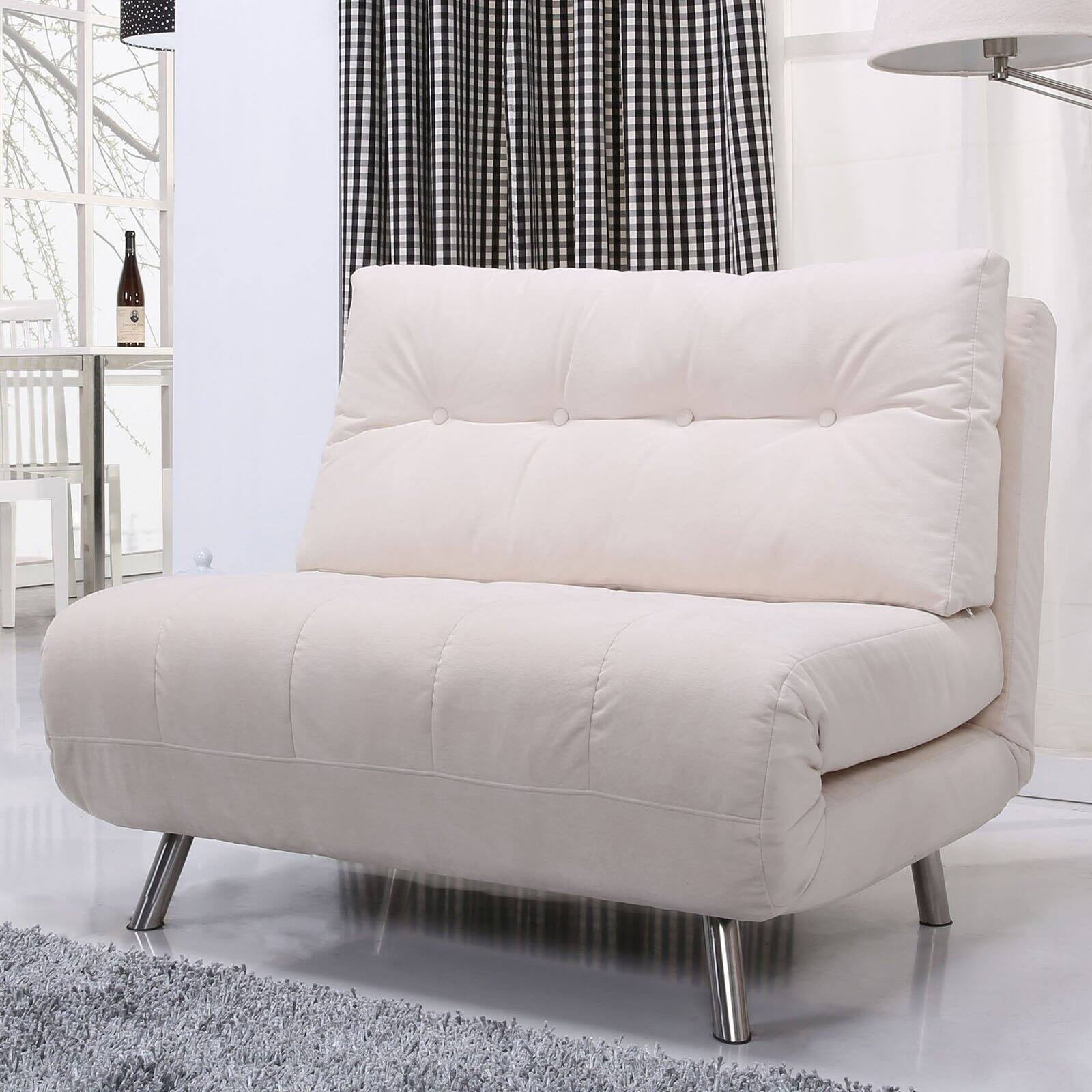 Gold Sparrow Tampa Fabric Convertible Big Chair Bed Walmart