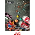 thumbnail image 2 of JVC Gumy Plus In Ear Earbuds with Mic and Remote, Powerful Sound, Comfortable and Secure Fit - HAFX7MR (Red), 2 of 7