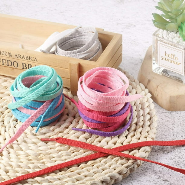Flat athletic best sale shoelaces