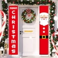 thumbnail image 2 of Bewildely Regalos pensativos Banner de puerta de Navidad para decoración festiva del hogar Decoración del hogar para Feliz Navidad Kits de decoración para fiestas No.11, 2 of 6