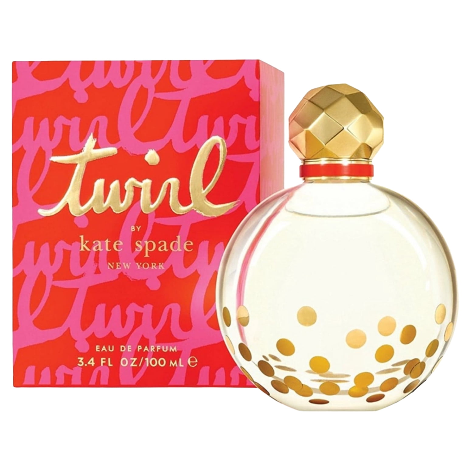 Kate Spade Twirl Eau De Parfum Spray For Women, 3.4 oz